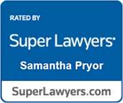 Rated by Super Lawyers Samantha Pryor, SuperLawyers.com